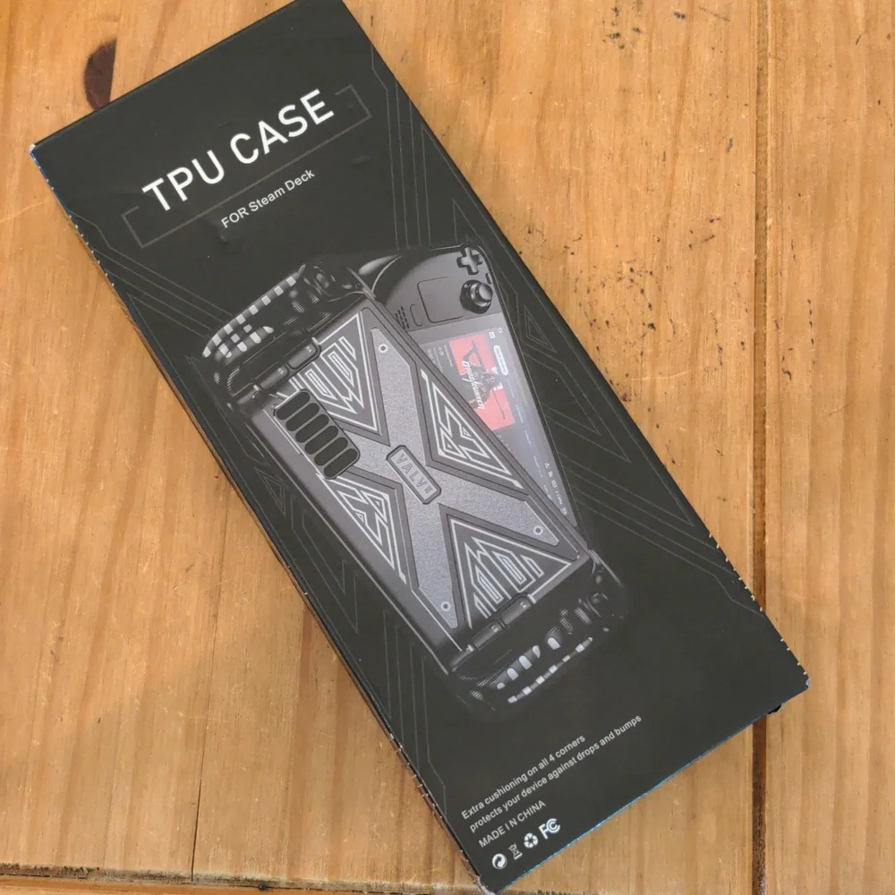 NIB SENQAO Black Protective Case For Steam Deck, No Glass